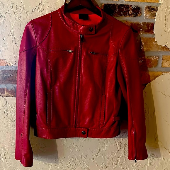 Fendi leather jacket
